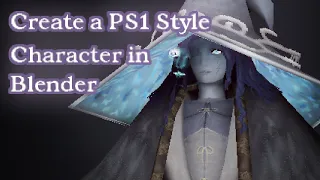 Create a PS1 Style Character in Blender - Dev Log #1