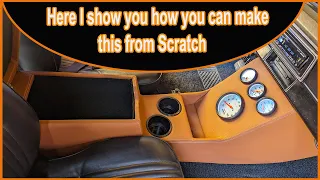 Center console from Scratch - Easy to make it.