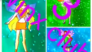 ✨Клуб Винкс(Winx club)—базовая трансформация трёх фей✨