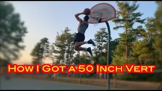 HOW I GOT A 50 INCH VERTICAL