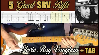 5 Great Stevie Ray Vaughan Riffs + TAB