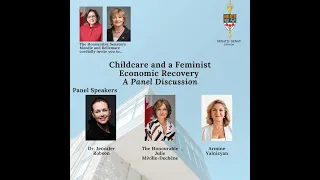 Childcare and a Feminist Economic Recovery : A Panel Discussion