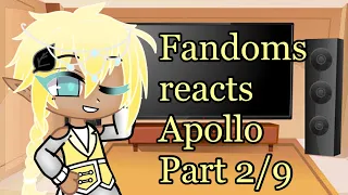 Fandoms reacts to each other (2/9 Trails of Apollo)