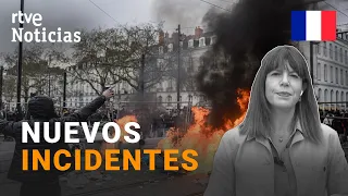 FRANCIA: OTRA jornada de PROTESTAS por la REFORMA de las PENSIONES | RTVE Noticias