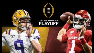 #1 LSU vs #4 Oklahoma - Peach Bowl CFP Semifinal - Full Game Reaction