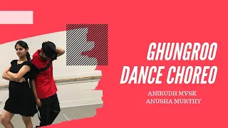 Ghungroo I WAR I Hrithik Roshan , Vaani Kapoor Ft. Arijit Singh I Anusha X Anirudh Choreography