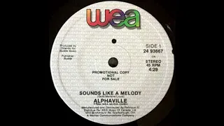 Alphaville - Sounds like a melody (HQ Audio-Sound flac)