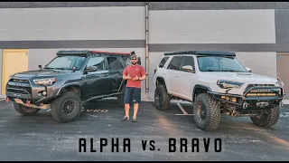 ALPHA Vs  BRAVO with upTOP Overland