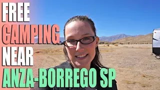 FREE Camping in Rockhouse Campground Near Anza-Borrego Desert State Park - Campsite Review