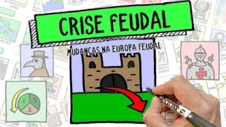 CRISE FEUDAL | Feudalismo - As mudanças na Europa - Resumo Desenhado