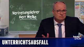 Der Lehrermangel wird immer dramatischer | heute-show vom 16.09.2022