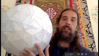 A New 3-d Form (Geohedron) Maps the Surface of the Earth + Spirals of the Energy Body and an Apple!