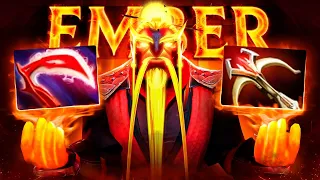 Он их УНИЧТОЖИЛ 🔥 Физ ЭМБЕР "1 килл в минуту" - Ember Spirit Dota 2