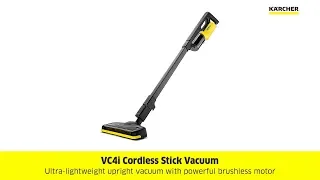 Dr. Frank - KARCHER VC4i Floor Vacuum (b-roll)