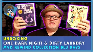 Unboxing MVD REWIND COLLECTION Blu Rays #32 ONE DARK NIGHT & #33 DIRTY LAUNDRY Horror & Comedy Films