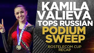 Kamila Valieva DOMINATES Russian sweep at Rostelecom Cup| THAT FIGURE SKATING SHOW