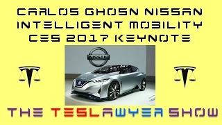 Carlos Ghosn Nissan Intelligent Mobility CES 2017 Full Keynote