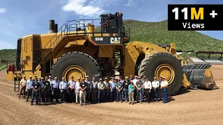 Powerful Caterpillar wheel loader