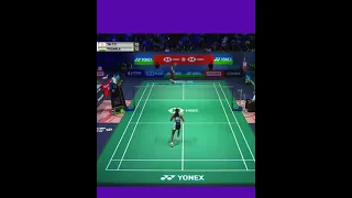 Tai Tzu Ying's forehand deception #badmintontrick #badmintondeception #taitzuying #trickshot #shorts