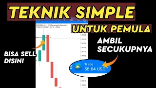 55$ Cukup, Profit Lebih Dengan Teknik Trading Forex Sederhana