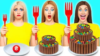 Big, Medium and Small Plate Challenge | Edible Battle by Multi DO Fun Challenge