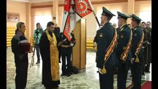 Церемония вручения Боевого Знамени нового образца прошла в Рощинском