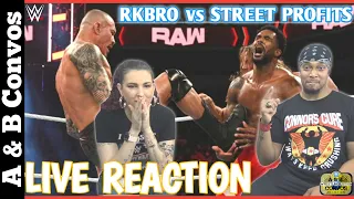 RK-Bro vs. The Street Profits - LIVE REACTION | Monday Night Raw 10/18/21