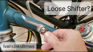 How To Fix Downtube Shifter Not Staying In The Gear