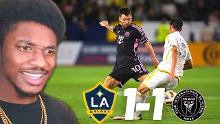 MESSI EQUALIZER TO SAVE THE DAY!🔥| LA Galaxy 1-1 Inter Miami Reaction