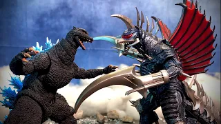 Godzilla vs Gigan battle [FINAL WARS PART 1 ]