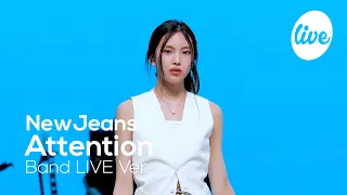 [4K] NewJeans - “Attention” Band LIVE Concert [it's Live] K-POP live music show