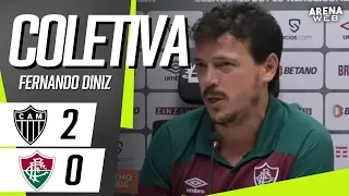 COLETIVA FERNANDO DINIZ | AO VIVO | Atlético-MG x Fluminense - Brasileirão 2023