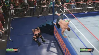 John Cena vs Randy Orton for the US Title! WWE 2K22