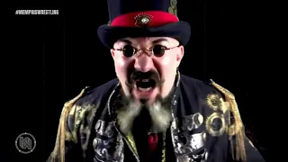 Barnabas the Ringmaster responds to K-Toomer's challenge!  |  MEMPHIS WRESTLING