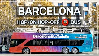 🚍 get to know BARCELONA onboard its tourist bus #066