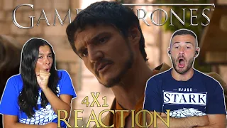 Game of Thrones 4x1 REACTION and REVIEW | FIRST TIME Watching!! | 'Two Swords'