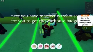 How to get warehouse badge and bad student ending in Roblox field trip Z