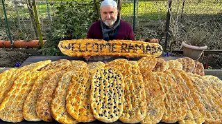 RAMADAN PITA 🫓 The Best Bread In The World ⭐ Traditional Easy Turkish Recipe
