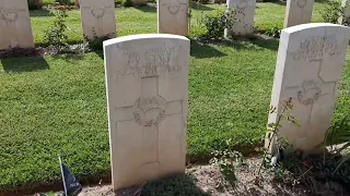 Cassino War Cemetery. The Commonwealth War Graves Commission. Battle of Monte Cassino.  Italy 🇮🇹