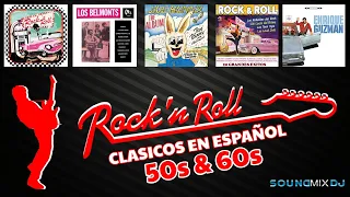 ROCK AND ROLL 50's, 60's EN ESPAÑOL || ROCK PARTY MIX || ROCK CLÁSICOS EN ESPAÑOL