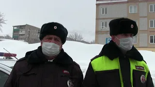 В Саратовской области инспекторы ДПС помогли доставить беременную женщину в роддом