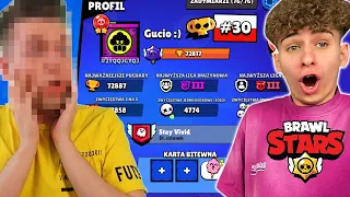 OCENIAMY WASZE KONTA w BRAWL STARS z TAJEMNICZYM YOUTUBEREM! #2✅ REKORDOWE KONTO...🤯