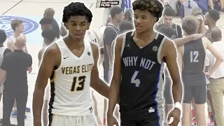JALEN GREEN vs. JOSH CHRISTOPHER! Why Not and Vegas Elite Match-Up at the 2019 Peach Jam!