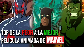 TOP de la PEOR a la MEJOR Película animada de MARVEL