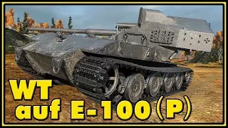 Waffenträger auf E-100 (P) - Tier 10 German Premium TD - World of Tanks Gameplay