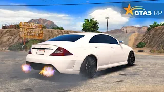 КУПИЛ И ПРОКАЧАЛ MERCEDES CLS 500 AMG В ГТА 5 РП! ОБЗОР И ТЕСТ МЕРСЕДЕС ЦЛС БАНАН GTA 5 RP