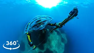 Spearfishing The Ionian Sea 360° VR Experience Underwater