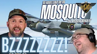 Wrecking & Trolling The Germans With A Wooden Plane DH-98 Mosquito by The Fat Electrician - Reaction