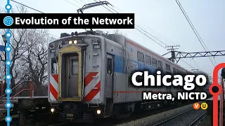 Chicago's Commuter Rail Network Evolution