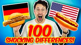100 SHOCKING Differences Between Germany and America! 🇩🇪